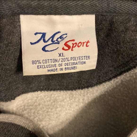 Vintage “Proud Grandpa” Mccc Sport Crewneck Embroidered Men’s X-Large - Picture 5 of 5